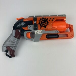 NERF Zombie Strike HammerShot Hammer Shot Foam Dart Gun Blaster Tested